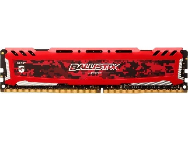 PC用メモリ Ballistix DDR4 2666MHz 8GB×2枚 Ballistix Sport LT BLS8G4D26BFSEK - Memoria RAM de 8GB (DDR4, 2666