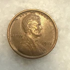 1917 P AU Lincoln Cent