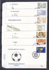 [LG79599] Belgium Nice Lot FDC First Day Cover UNG