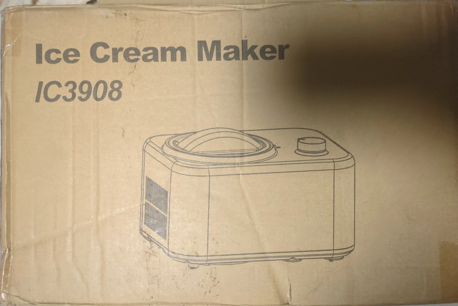 Cowsar Fully Automatic Ice Cream Maker IC3908
