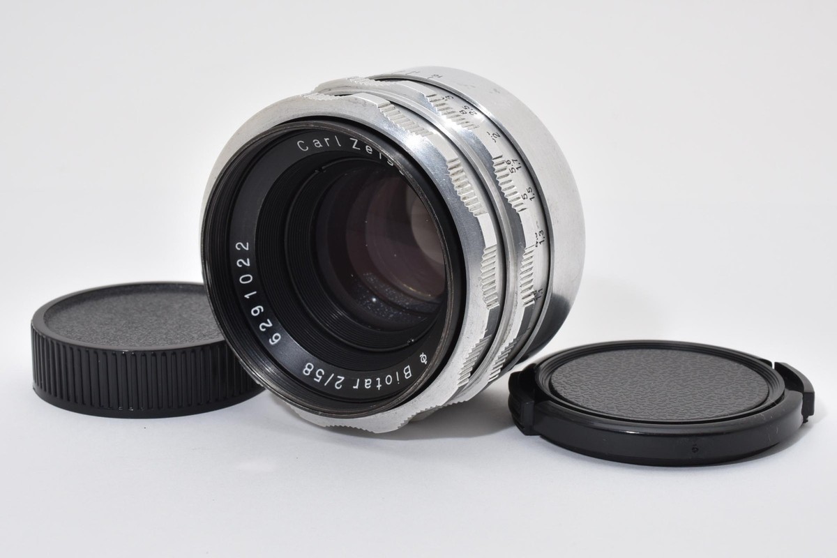 Near Mint] Carl Zeiss Jena Biotar 58mm f/2 Germany M42 Mount From