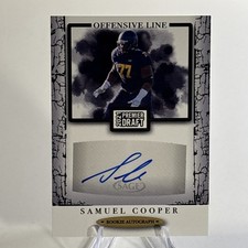 2021 SAGE Premier Draft #A187 Samuel Cooper Autographs Black Merrimack Warriors