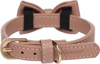 Halsband Flamingo Nela Rosé Xs S 24-30 Cm 15 Mm – Hundehalsband, Tierbedarf