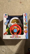 Electronic Busy Driver Learning Years Steering Wheel Baby Toy Lights Sounds