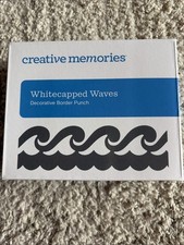 Creative Memories Whitecapped Waves Decorative Border Punch NEW