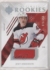 2018 Upper Deck Ultimate Collection Rookies Jerseys 73/399 Joey Anderson #66 uk2