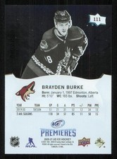 2020-21 Upper Deck Ice #111 Brayden Burke XRC /1299