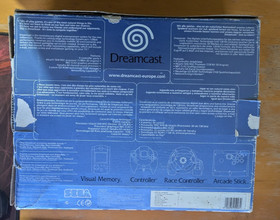 Boxed Sega Dreamcast White Console Bundle With Controller Tested Working