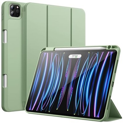 Case for iPad Pro 11 Inch 2022/2021/2020 with Pencil Holder & Auto Wake/Sleep