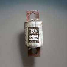    2X Bussmann KAB 100, KAB100 Cooper Tron Rectifier Fuse 250V   