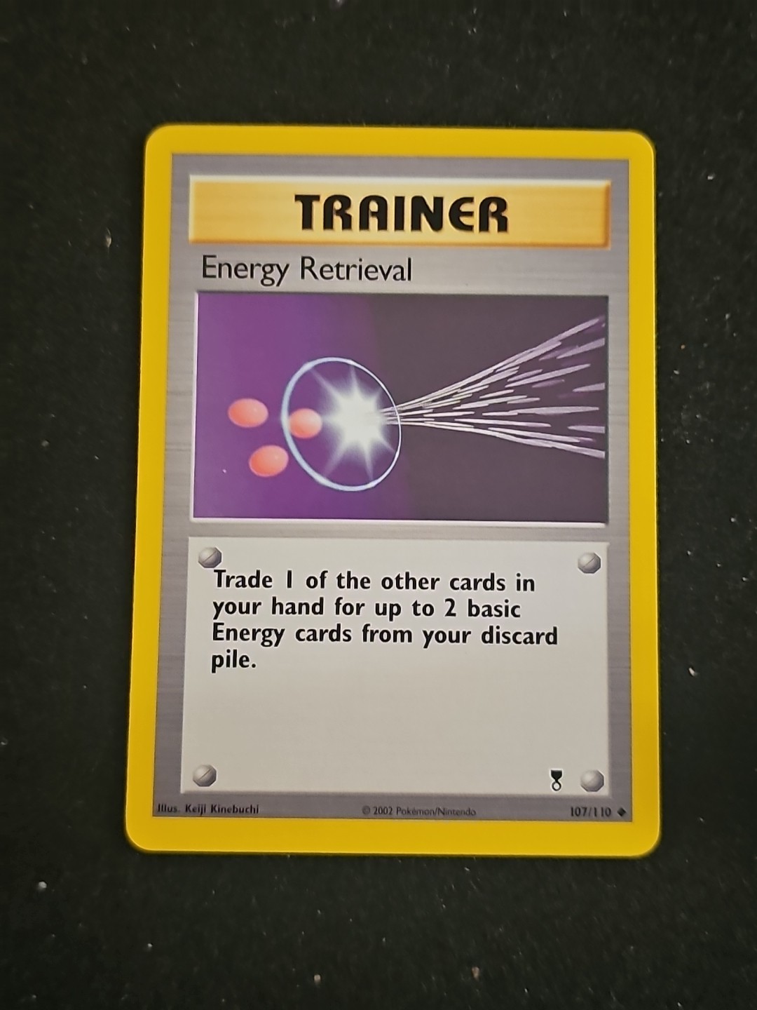 ENERGY RETRIEVAL - 107/110 - Legendary Collection - Trainer - Pokemon Card - NM