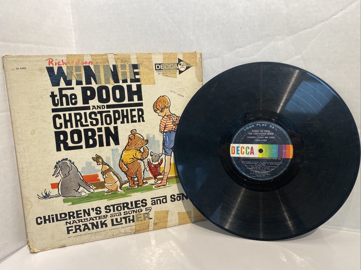 winnie the pooh レコード Winnie the Pooh & Christopher Robin Children's Stories & Songs