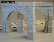 LIONEL FASTRACK TUNNEL PORTALS train fast track stone entrance 6-12896 PAIR 
