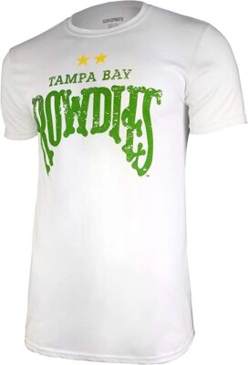 USL Tampa Bay Rowdies Official Men's Soccer Tee White