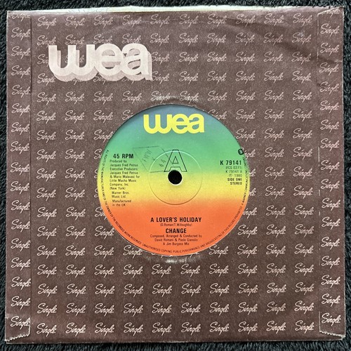Change - The Glow Of Love 6:05 7'' 1980 CLEANED/TESTED VG+ VIDEO NORTHERN SOUL - Foto 6 di 6