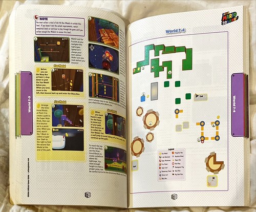 Super Mario 3D Land Prima Official Game/Strategy Guide Cute Handheld Version - Picture 5 of 5