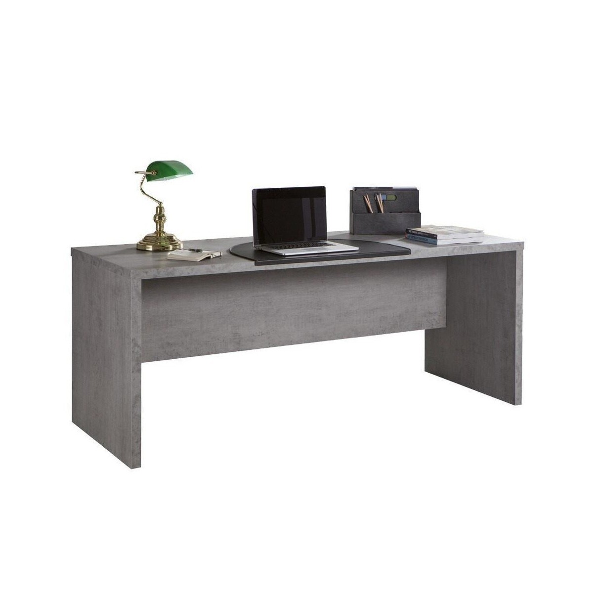 Scrivania 180 Ufficio Grande Pc Portcomputer Moderna Studio