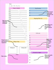 Business Daily Planner Digital Download