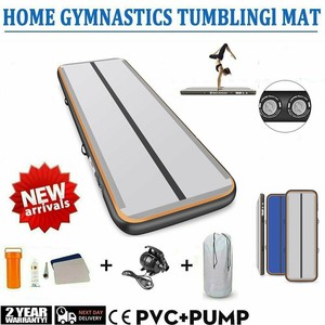 FBSPORT Inflatable Gymnastics Air Mat Track Floor Mat 48