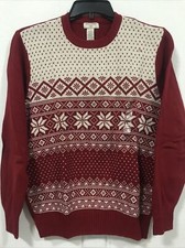 DOCKERS - MENS - SWEATER - RED - SIZE M NWT  7-TW-39 