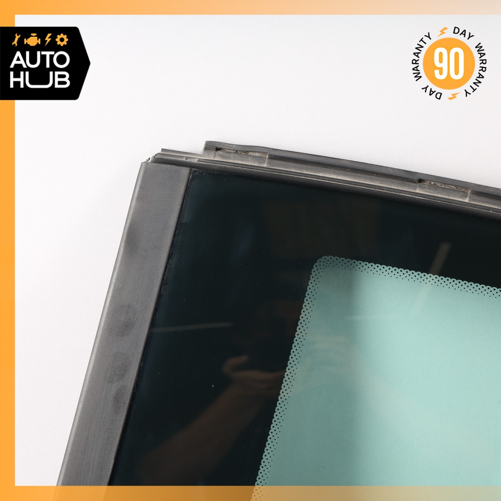 Maserati GranTurismo M145 Coupe Rear Left Side Quarter Window Glass OEM 76k