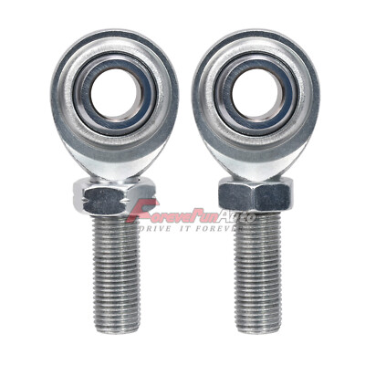 RH & LH Heim Joints Rod End 3/8''-24 Male Thread x 3/8'' Bore with Jam Nut CMRL6