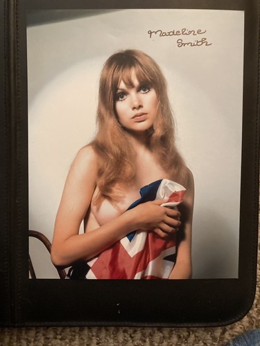 Madeline Smith signed photo