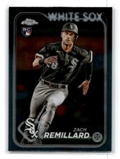 2024 Topps Chrome Zach Remillard RC #155 White Sox
