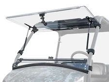 SuperATV Clear Scratch Resistant Flip Windshield for Tracker OX400 (2020+)