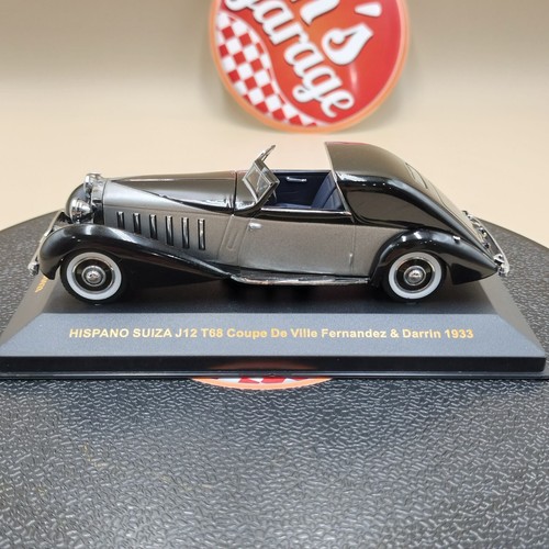 ixo Museum 1/43 Hispano Suiza J12 T68 Coupe De Ville Fernandez & Darrin 1933 - Picture 2 of 13