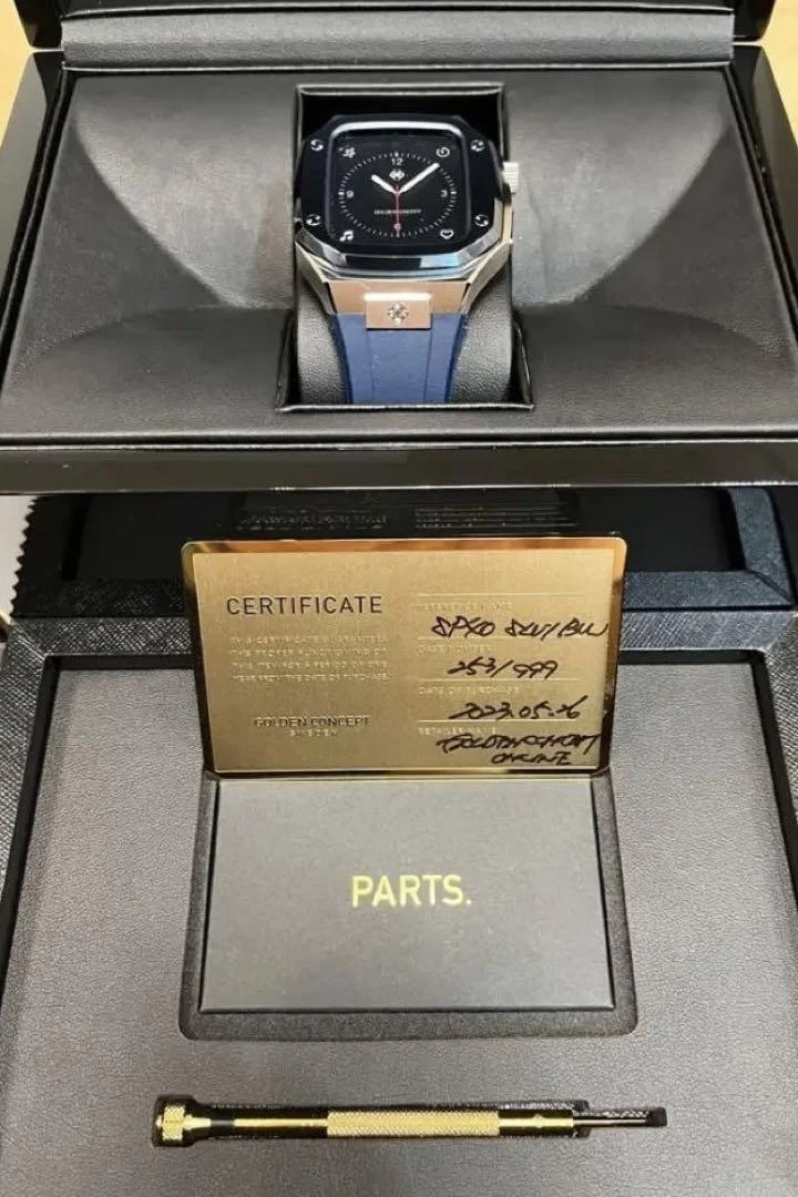 Golden Concept Apple Watch SP40 SILVER BLUE | eBay
