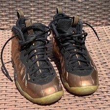 Nike Foamposite Copper Size 5Y 644791-004 Preowned