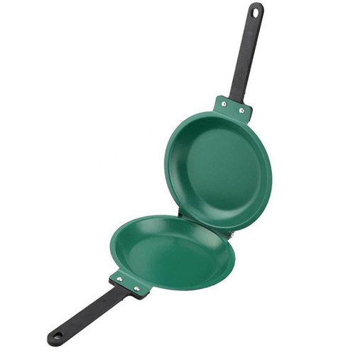 Bratpfanne Doppelseitige Antihaft-Keramik-Beschichtung Flip Pfannkuchen Maker DE - Bild 9 von 16