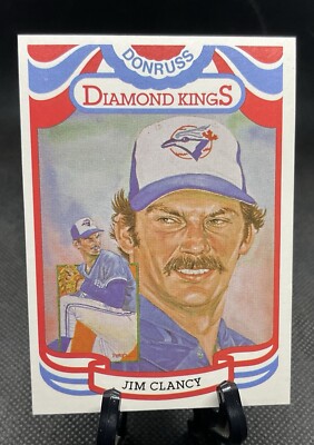 1984 Donruss #19A Jim Clancy DK ERR/Perez Steel