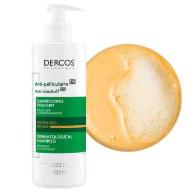 390ml DRY HAIR* Vichy Dercos Anti-Dandruff DS Shampoo for Dry Hair
