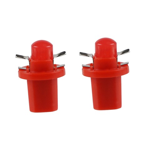 10 piezas T5 B8.5D Rojo LED Velocímetro Medidor Tablero Medidor Panel de Instrumentos Bombillas - Imagen 8 de 8