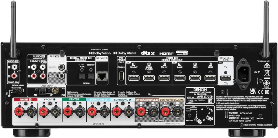 Denon AVR-S770H - Bild 4 von 4
