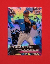Jordan Groshans 2019 Bowman Platinum Prismatic Prodigies RC Rainbow Foil Toronto