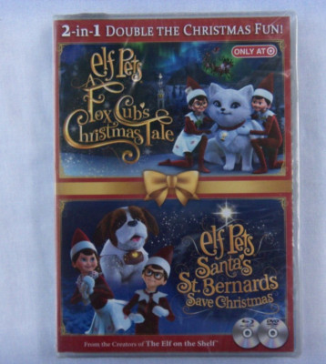 DVD 2 IN 1 CHRISTMAS FUN , ELF PETS  CHRISTMAS SHOWS  NEW SEALED