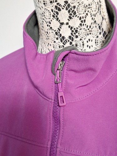 Patagonia Polartec Soft Shell Jacket Women's Size Large Rubyllite Color Mauve - Picture 13 of 18