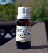 Tea Tree Organic Essential Oil 100 Pure Natural Therapeutic Australia Plantasia