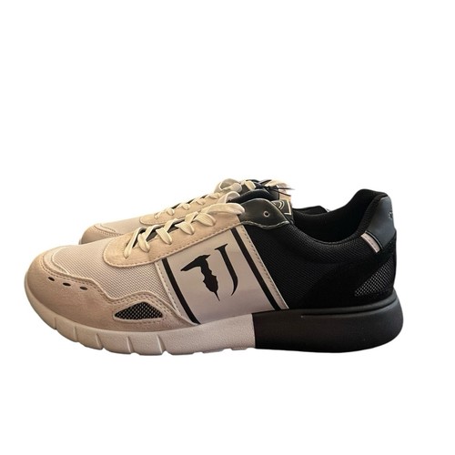 TRUSSARDI JEANS 77A00189 RUNNER MESH LOGO Sport shoes sneaker US Size 8 EU 41 - Picture 3 of 8