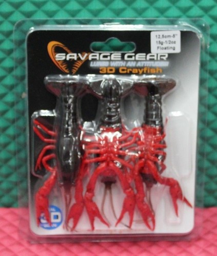 Savage Gear 3D Crayfish Floating Lure CRW-120 Series 5" CHOOSE YOUR COLOR! - Picture 9 of 13