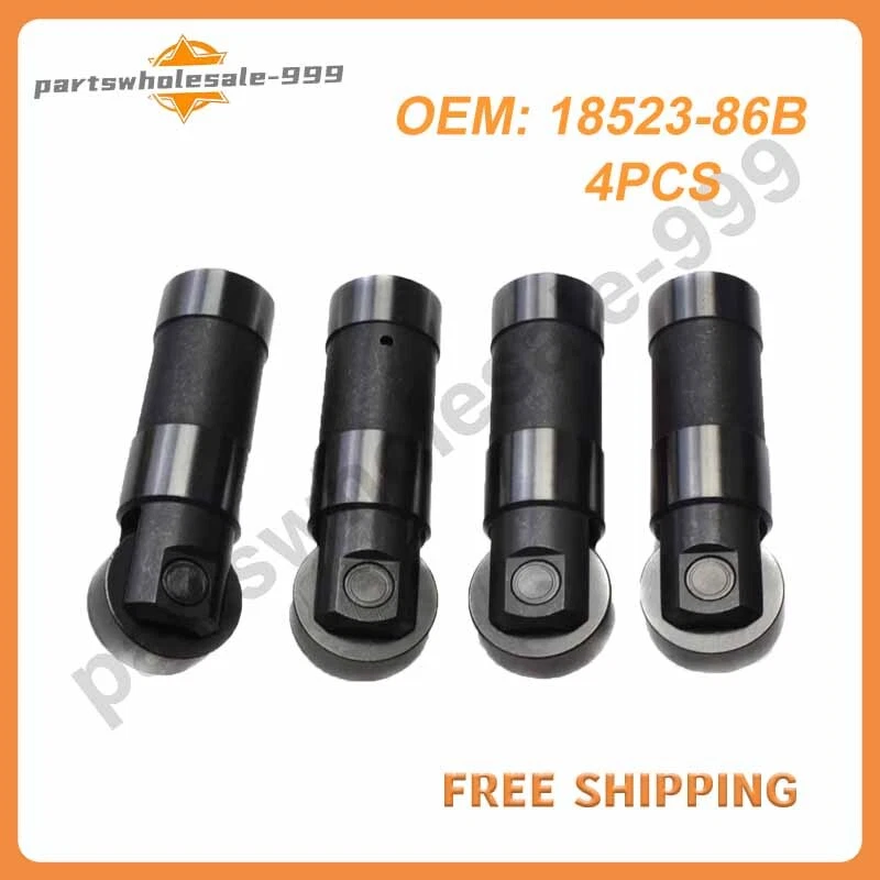  Elevadores de rodillos 18523-86B 4 piezas para Harley-Davidson 1984-1999 nuevos Foto 3 de 4
