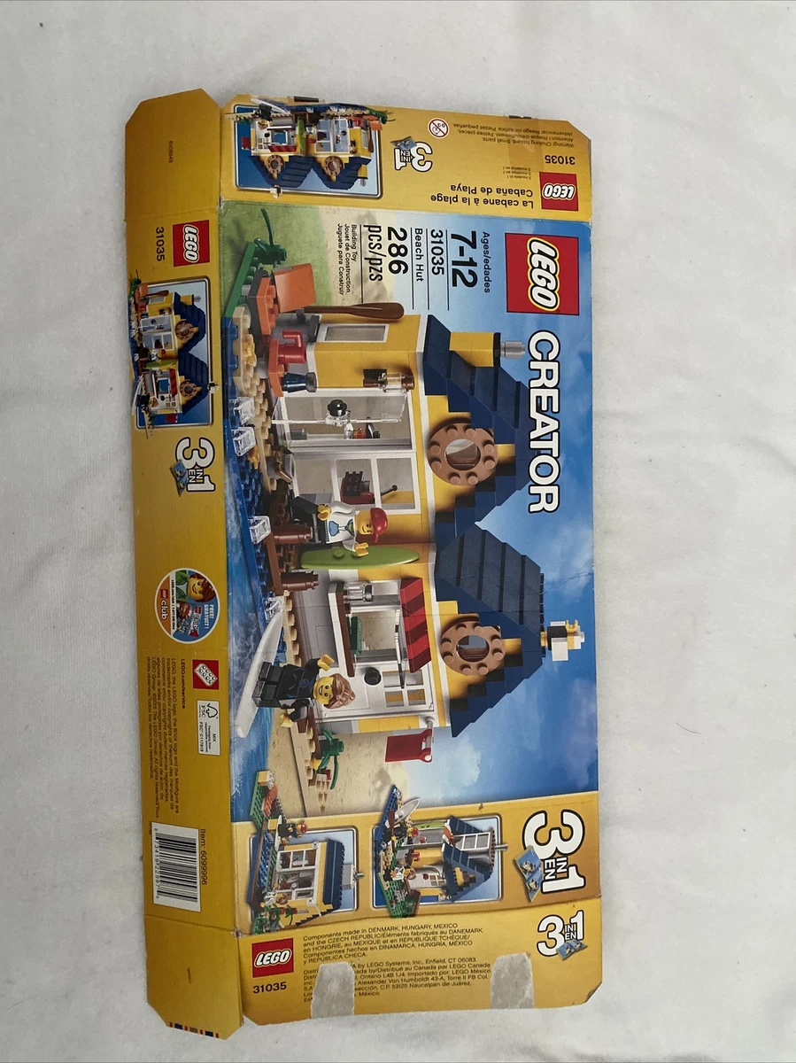 Lego 31035 Beach Hut Creator Set Empty BOX ONLY