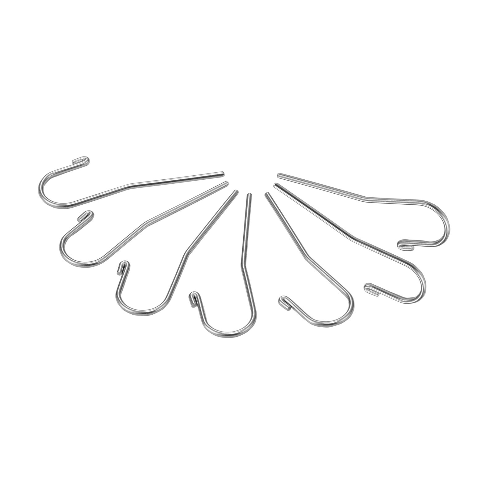 5pcs of Dental Stainless Steel Lip Hook Apex Locator Canal Finder Dental Endo