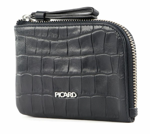 Picard Dundee 1 Zip Around Wallet GeldböRse Ozean Blau Neu-image