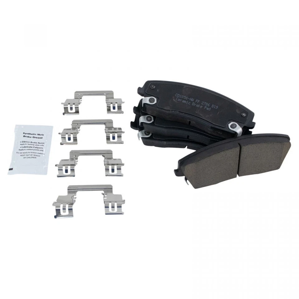 Новые керамические тормозные колодки и высокопроизводительные роторы TRQ для Chrysler Dodge 2005-2020 годов выпуска - Изображение 4 из 4