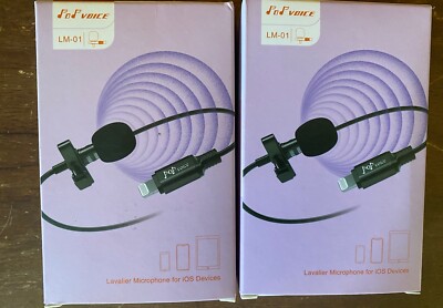 PoP Voice Microphone Pro For iPhone| Lavalier Omnidirectional Mic For iPhone