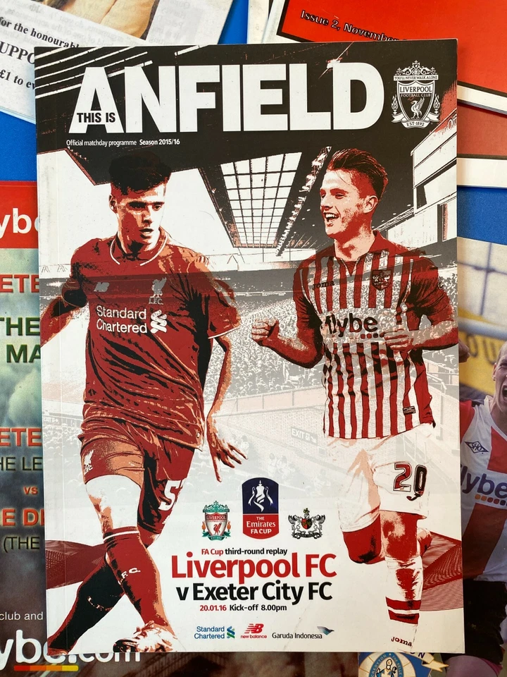 EXETER CITY FC Programme Bundle x 16 'The Grecian' Fan Mags + Team Signature #6 - Image 4 of 4